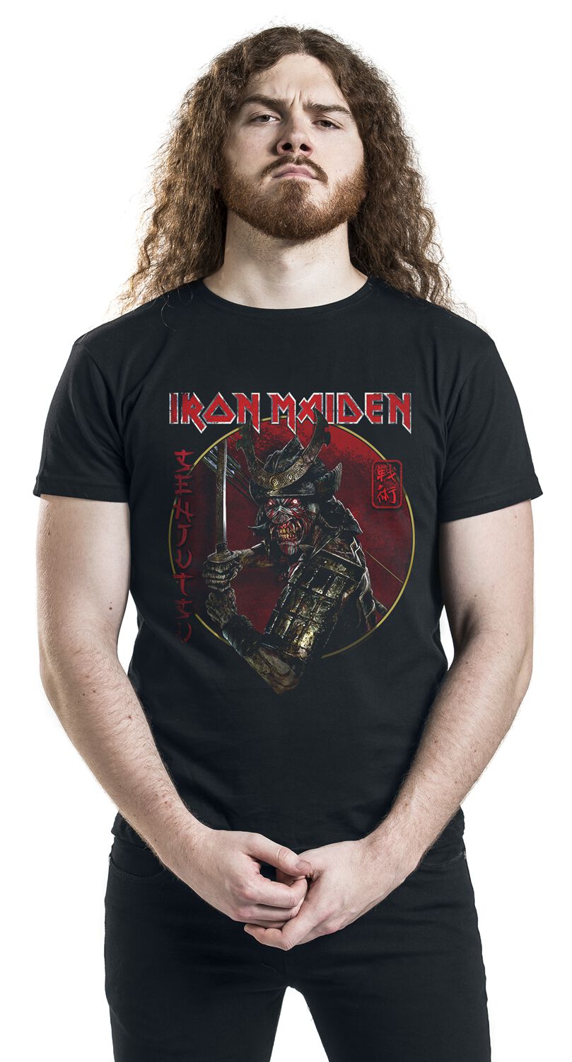 Senjutsu Eddie Gold Circle | Iron Maiden T-Shirt Manches courtes