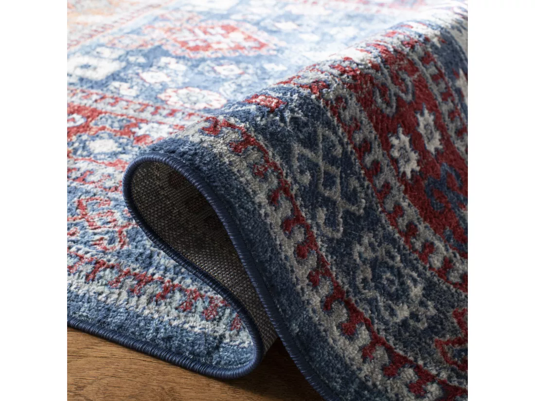Tapis Red & Blue 201 X 201 cm - Kathryn