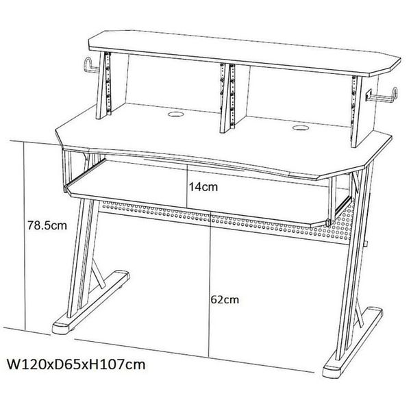 Millenium SD-120 B StudioDesk