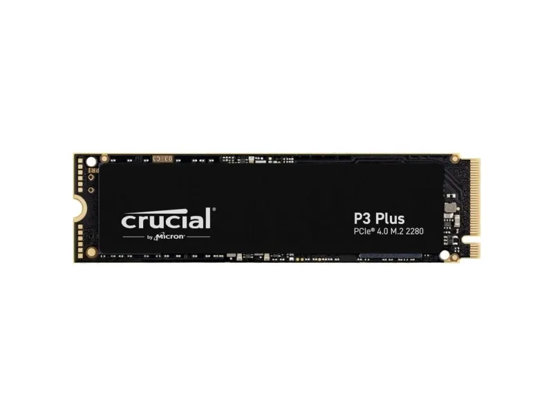 Crucial P3 Plus - SSD - 4 TB - intern - M.2 2280 - PCIe 4.0 (NVMe)