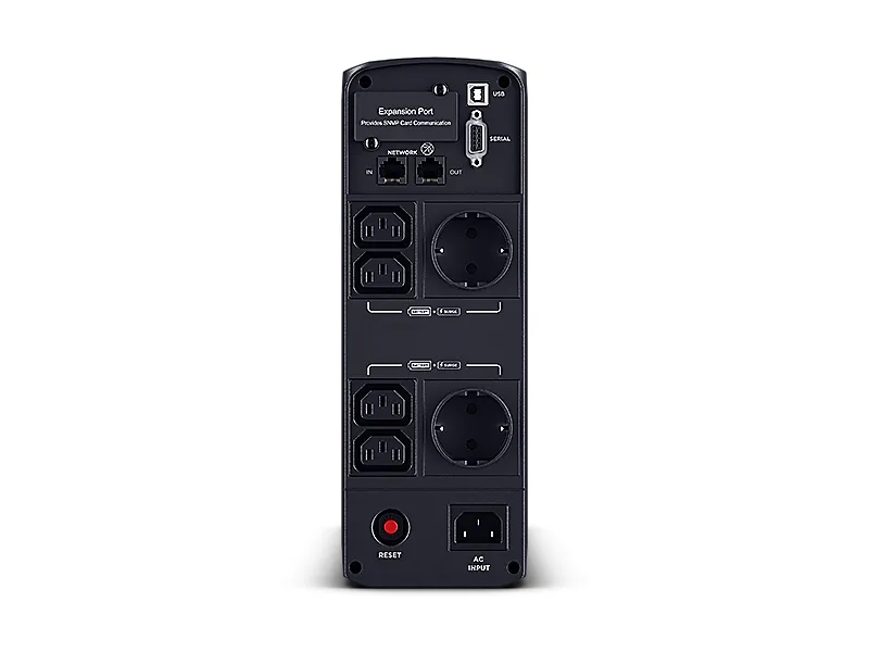 CyberPower - UPS - AC 220/230/240 V - 720 Watt - 1200 VA - 1 x batteri - Blysyre - RS-232, USB - output-stikforbindelser: 6
