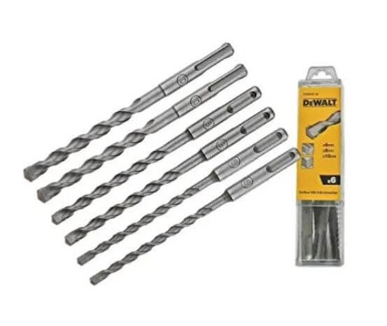 DeWALT DT60302 SDS-Plus 6-delige borenset
