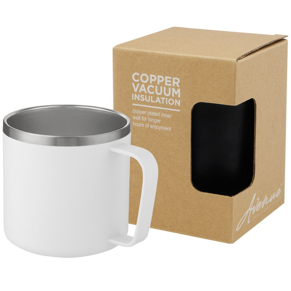 EgotierPro 100680 - Mug isotherme Nordre 350 ml avec couche de cuivre