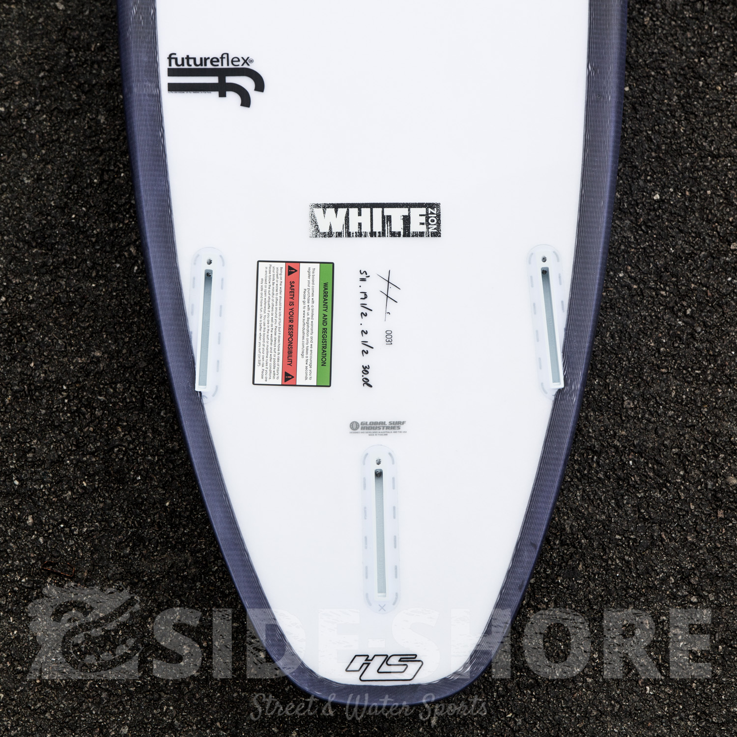 Haydenshapes White Noiz - FF - 5'11 x 19