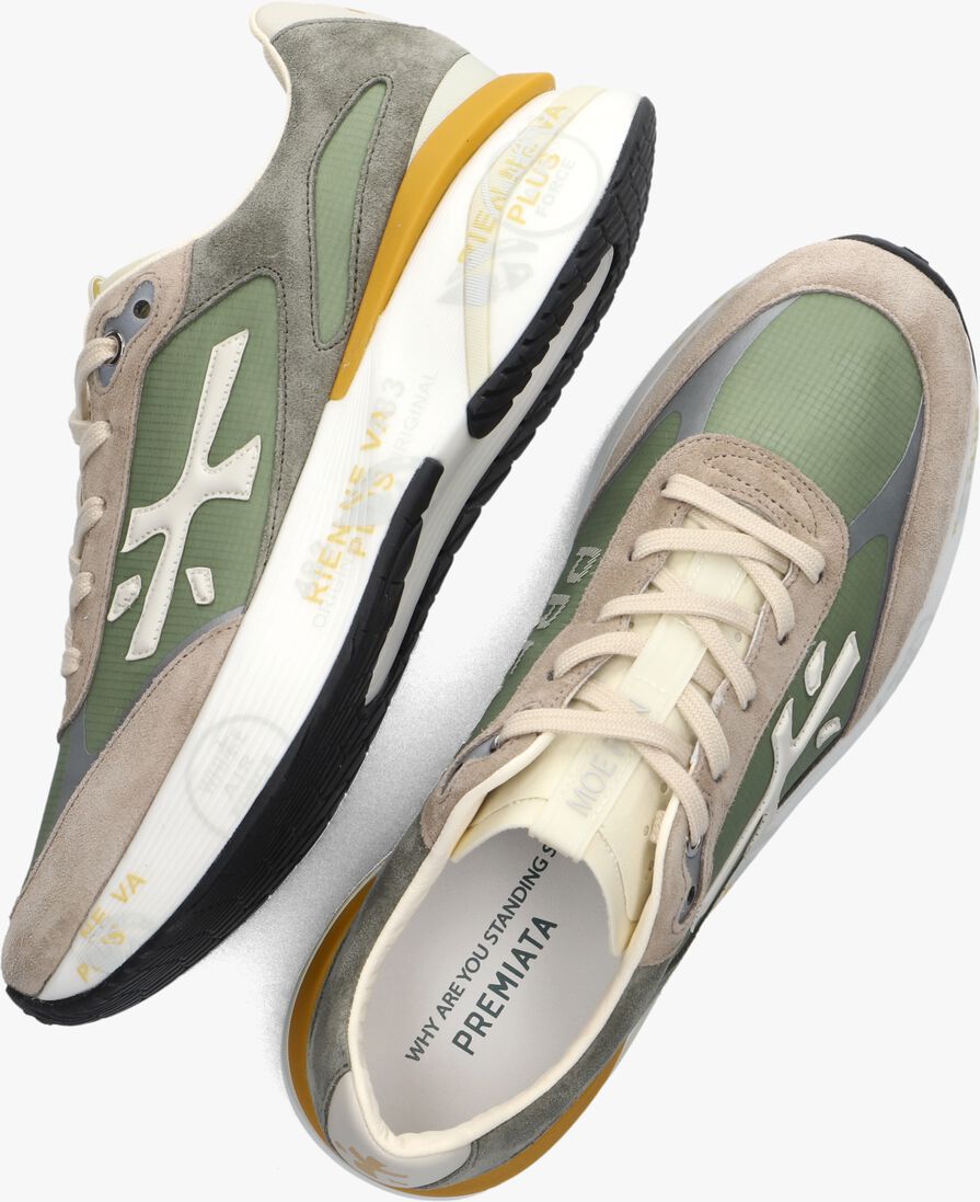 PREMIATA groene premiata lage sneakers moerun