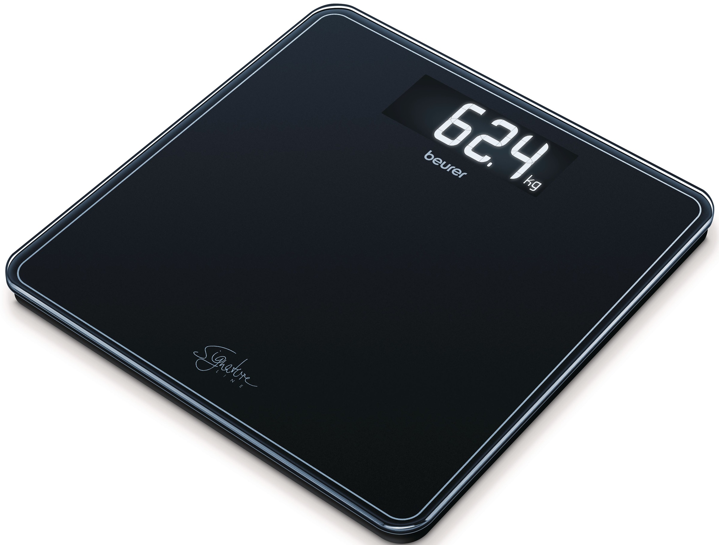 BEURER Personenwaage »GS 400, grosse Trittfläche mit 8 mm weissem Sicherheitsglas« XL-Display, Tragkraft bis 200 kg und praktische Einschaltautomatik