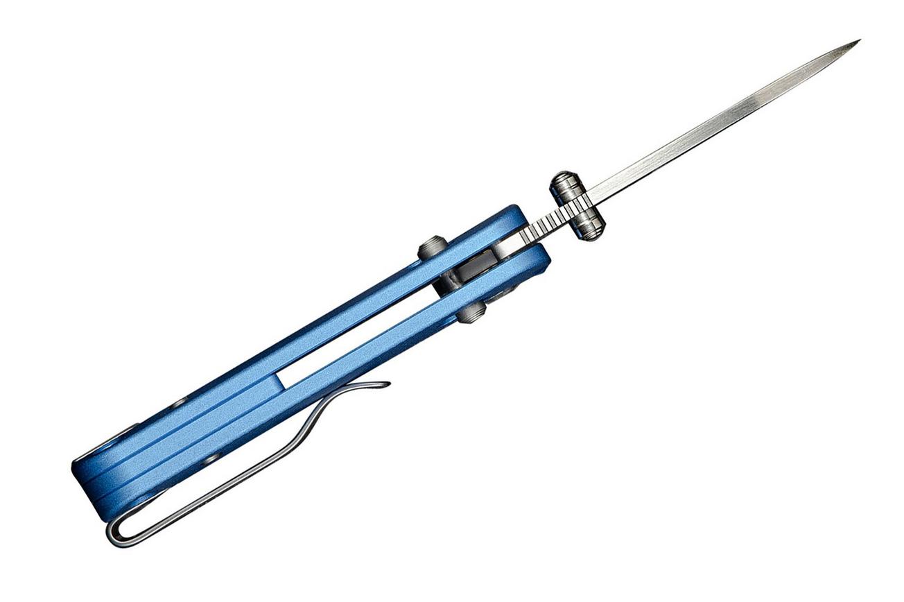 Civivi Baby Banter 2 C23074-1 Satin Blue Aluminum Crossbar Lock, zakmes