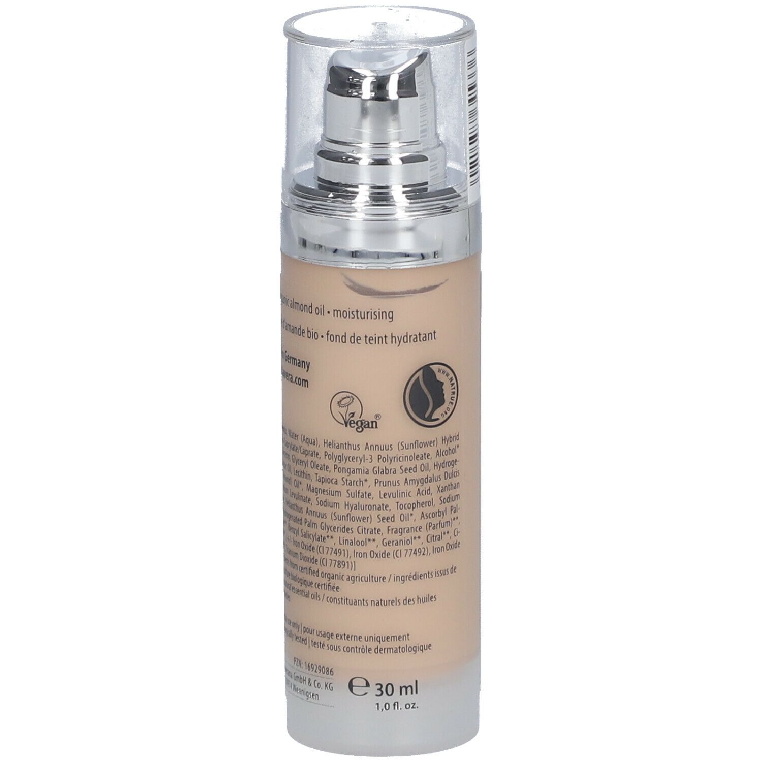 lavera Hyaluron Liquid Foundation Natural Ivory 01