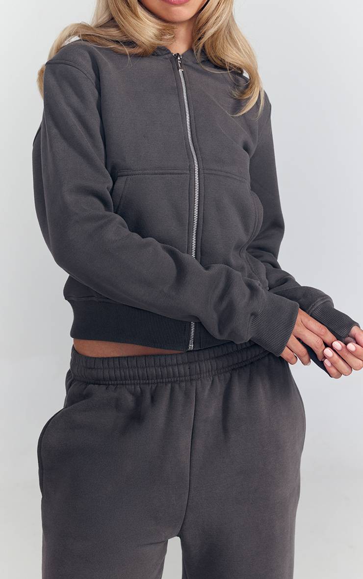 Charbon Pantalon De Jogging À Bas Resserrés