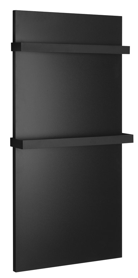 Sapho Enis handdoekhouders 2 stuks 61x4cm mat zwart