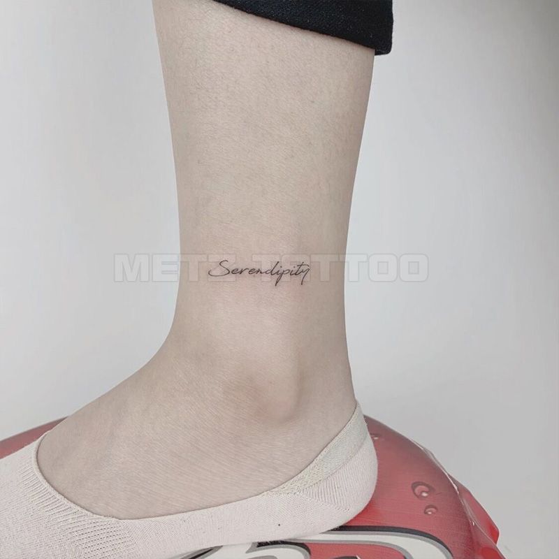 Lactacia - Waterdichte tijdelijke tatoeage met letters