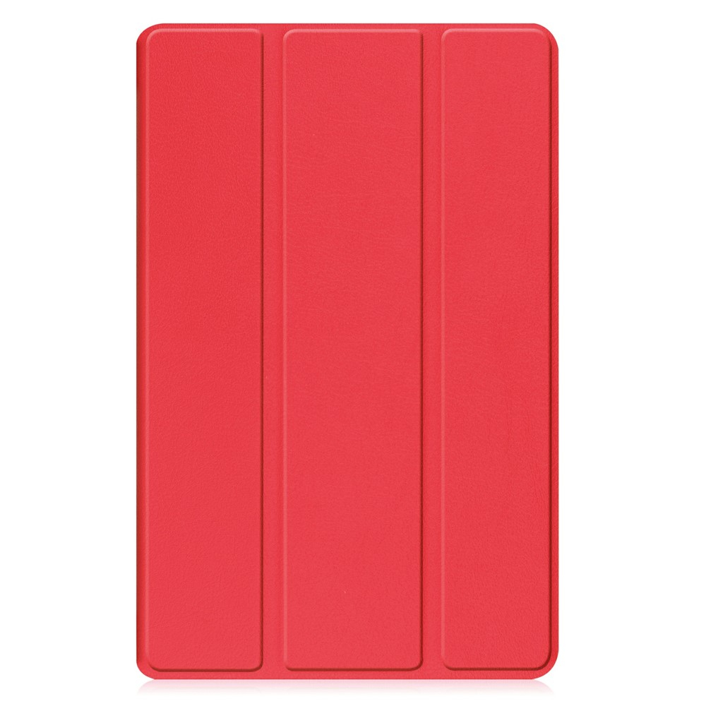 Samsung Galaxy Tab A11  Plus / A9  Plus Leder Tasche Flip Cover Hülle - Rot