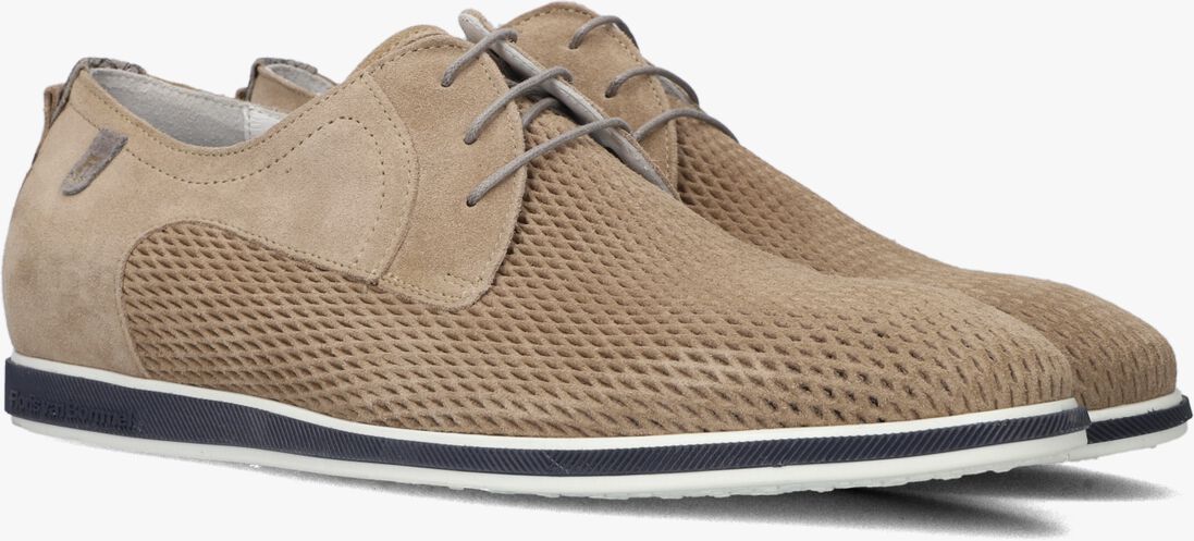 FLORIS VAN BOMMEL bruine floris van bommel veterschoenen sfm-30220