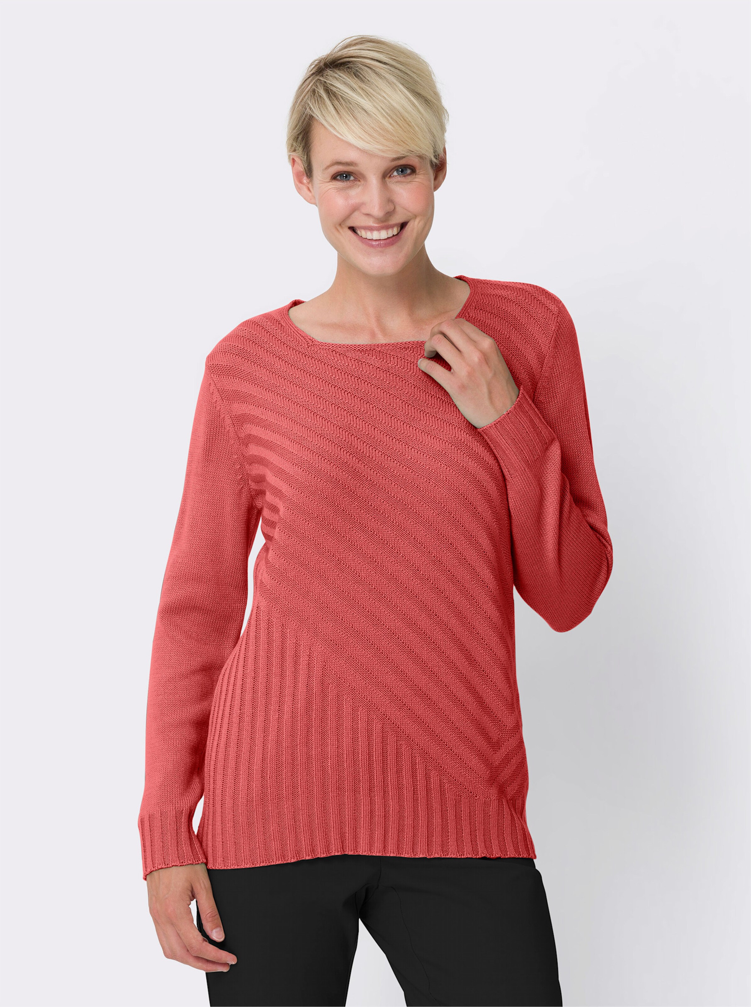 Langarm-Pullover