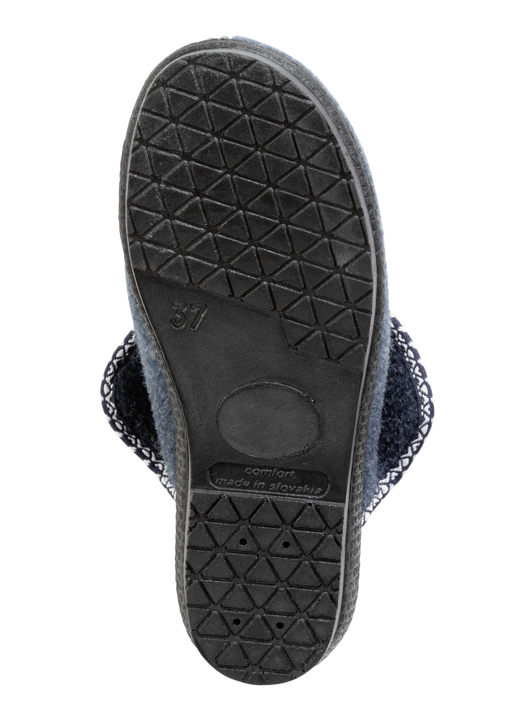 Pantoffel aus weichem Filz