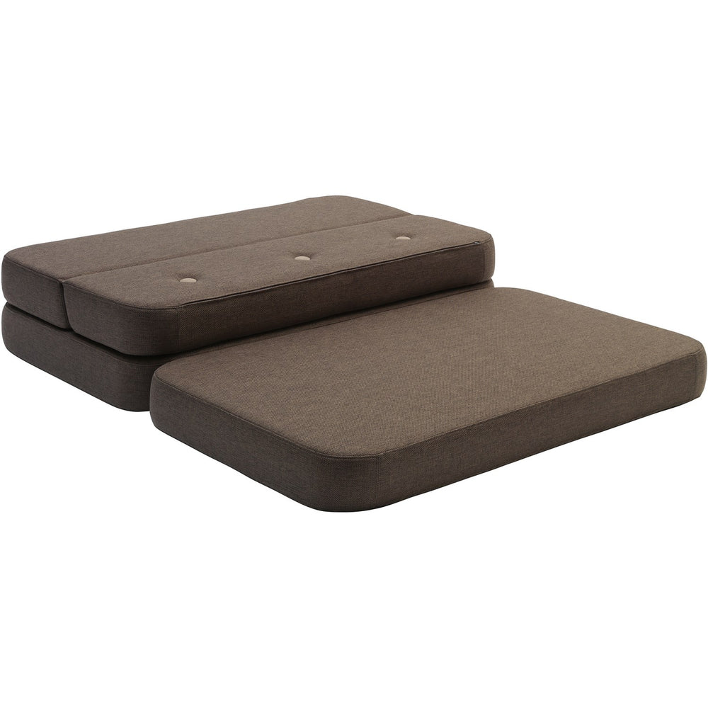 Køb by KlipKlap by KlipKlap Beige With Sand KK 3 Fold Single Brown With Sand KK 3 Fold Sofa 120 Cm