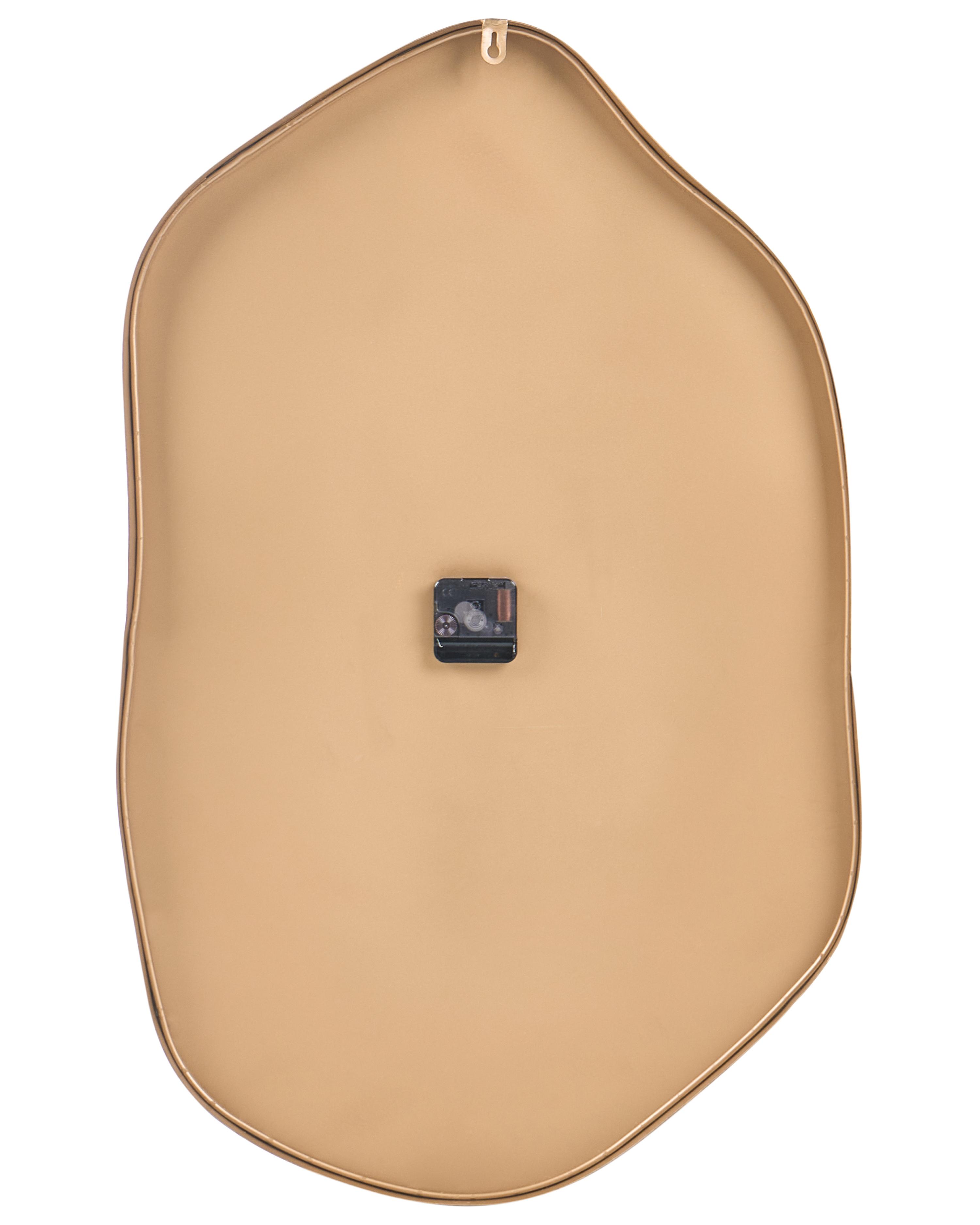Wandklok GANGES 50 cm Metaal Messing