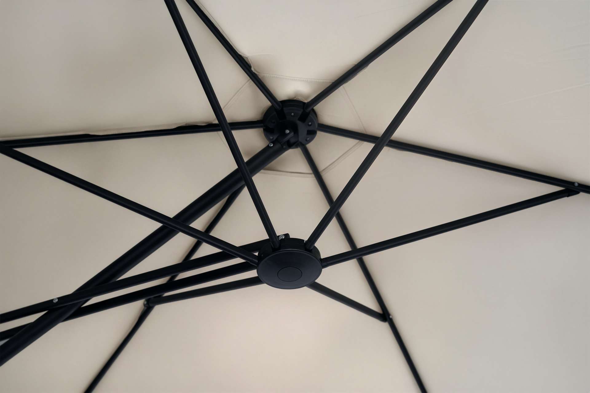 Feel Furniture - Zweefparasol - 3 Meter - CrÃ¨me