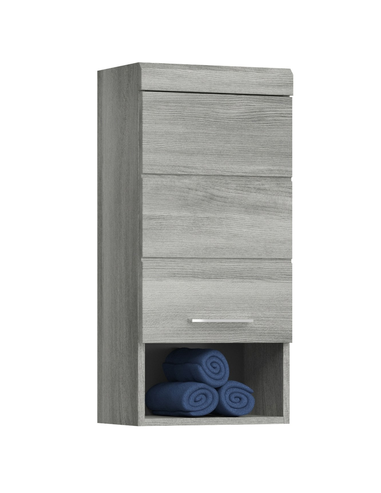Bad-Hängeschrank Soul grau B/H/T 37x79x24