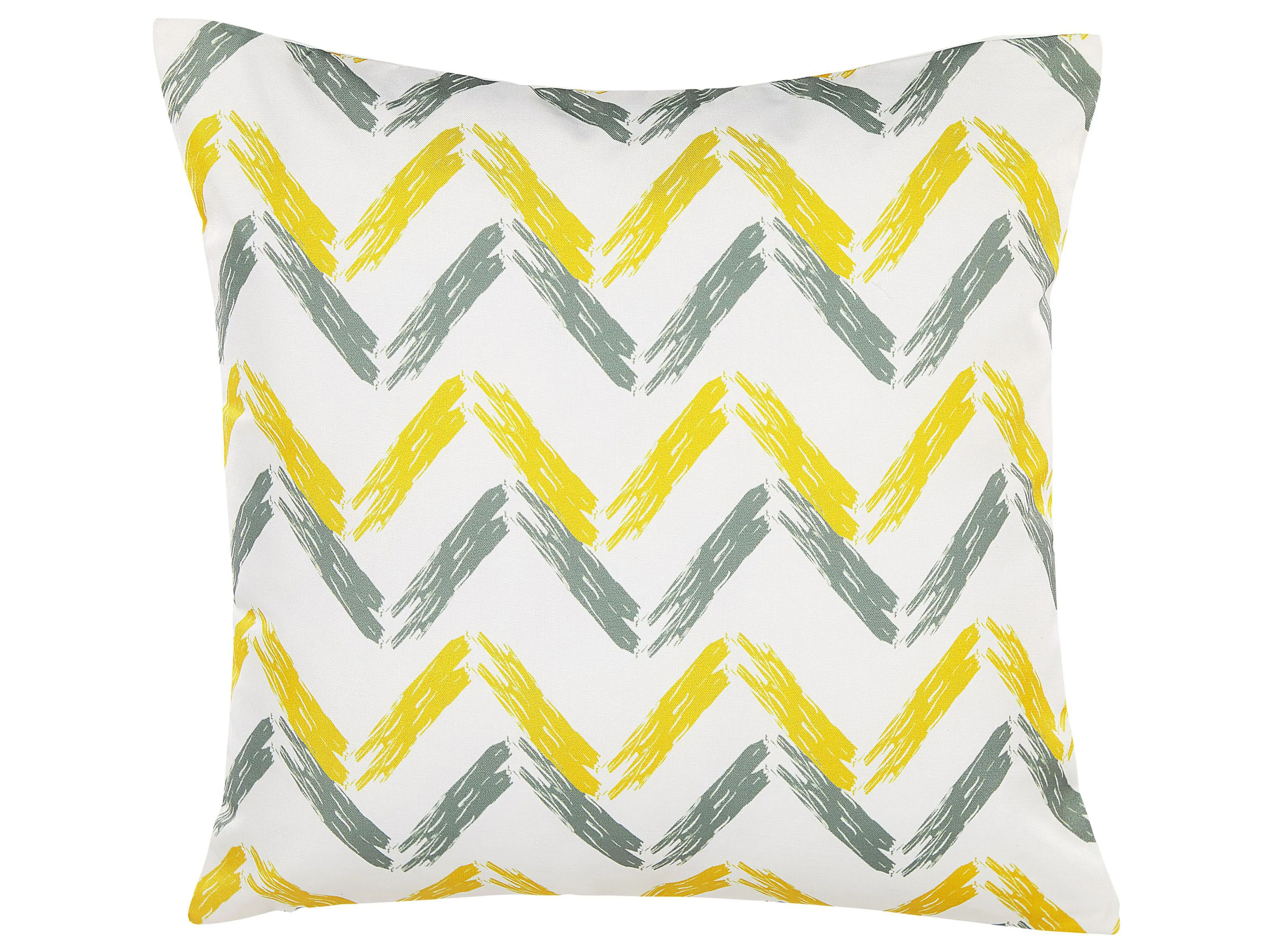Tuinkussen AFFILE chevron patroon 45 x 45 cm Meerkleurig