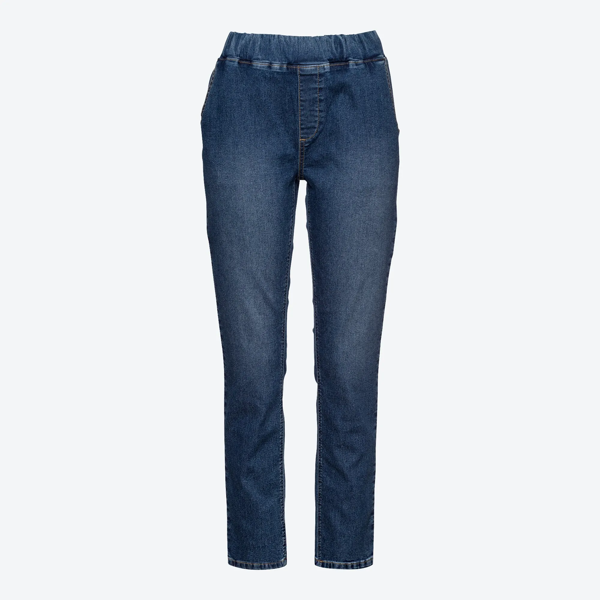 Damen-Jeans-Joggpants mit elastischem Bund