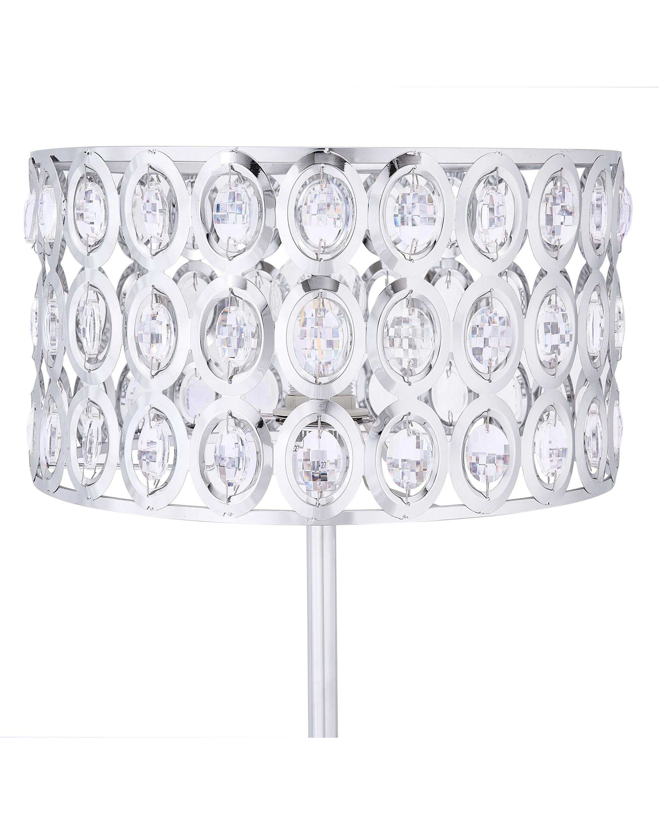 Staande lamp TENNA Kristal Zilver