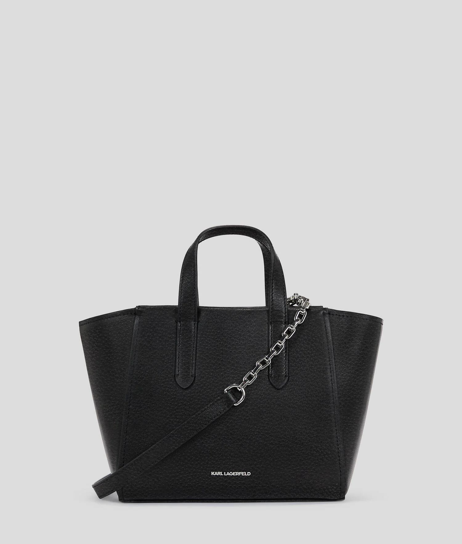 SAC CABAS IKON GRAINÉ - Noir