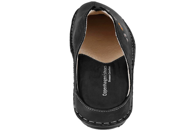 COPENHAGEN SHOES DREAM COMFORT NATALIE SLENTERS I SORT NUBUCK