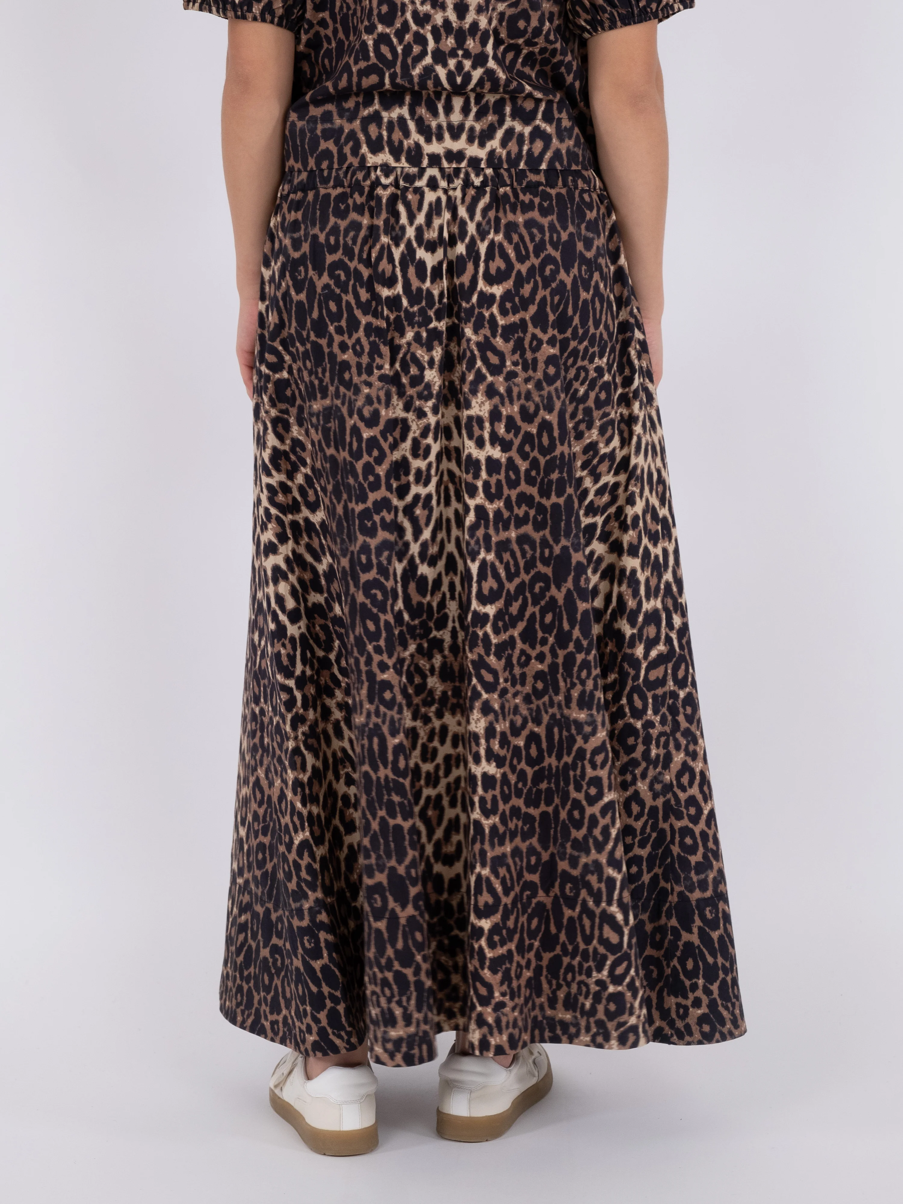Neo Noir  Yara Leo Long nederdel - Leopard