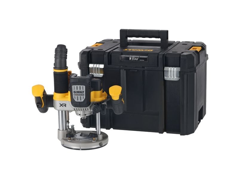 DEWALT 18 Volt Akku-Oberfräse Ohne Akku Kabellose 18 V XR Oberfräse mit bürstenlosem Motor