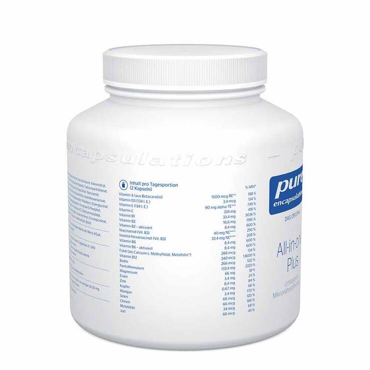 Pure Encapsulations all-in-one Plus Kapseln, 180 St