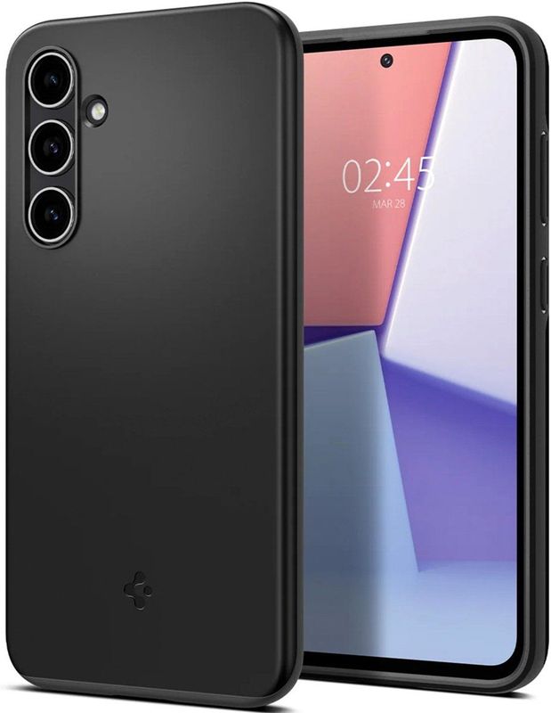 Spigen - Thin Fit - Hoesje - Zwart - Polycarbonaat