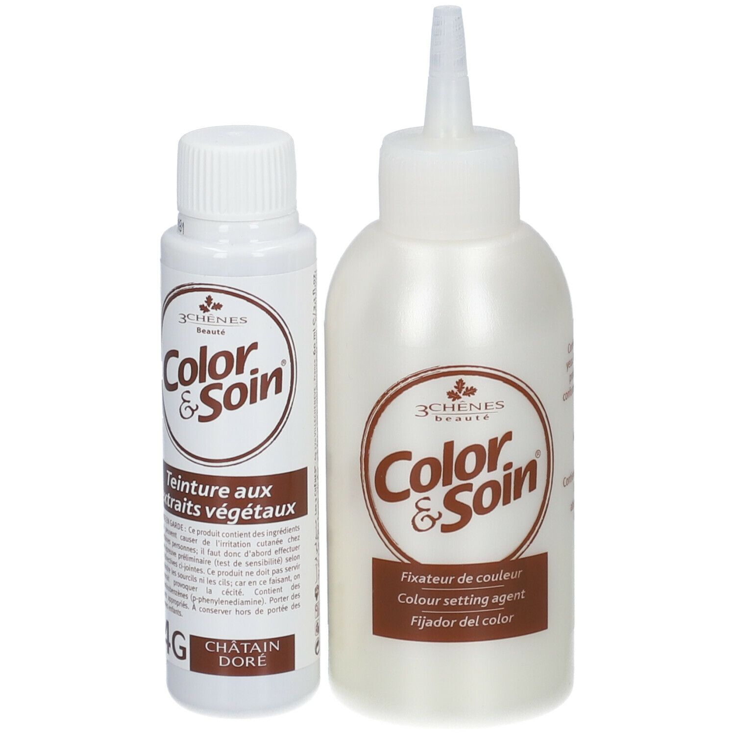 Les 3 Chênes Color & Soin Coloration 4G Goldkastanienbraun