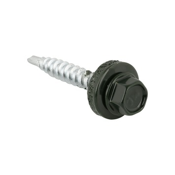 GAMMA damwandschroef 4.9x35 mm verzinkt groen 15 stuks