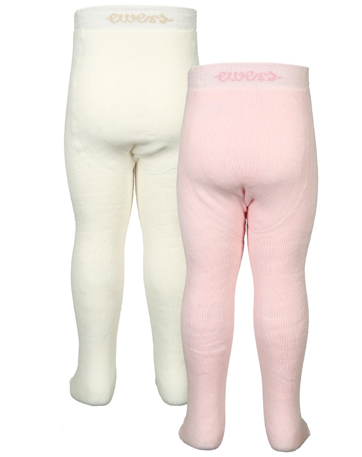 Thermo-Strumpfhose SUPER WARM 2er-Pack in rosa/creme
