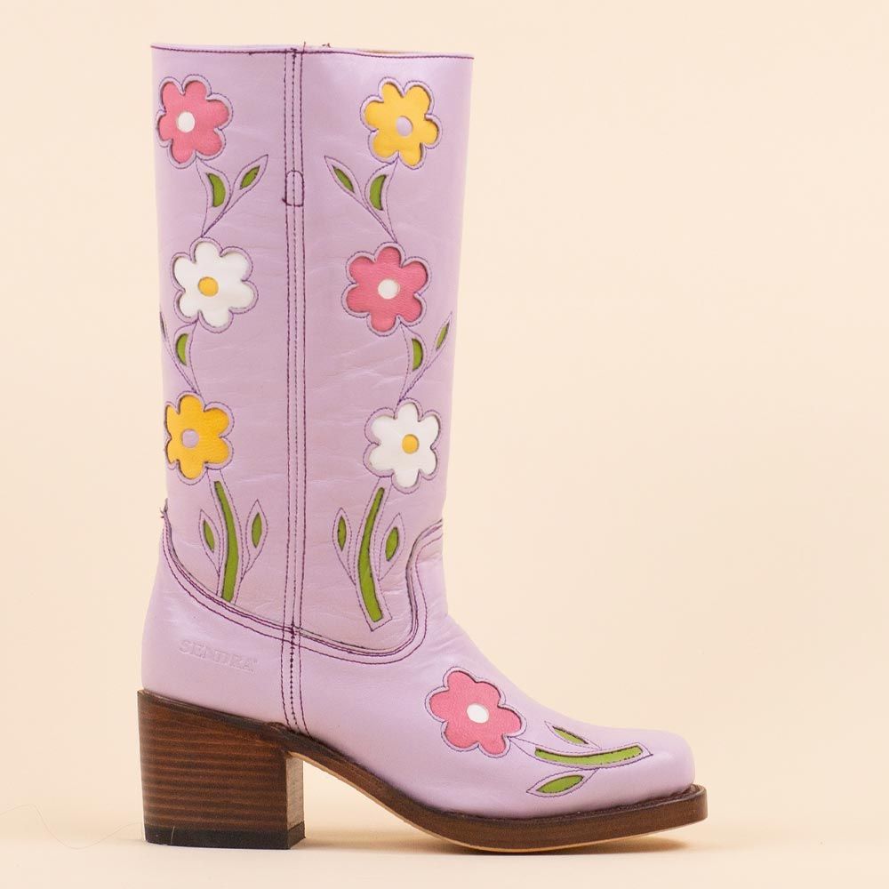 Sendra retro boots 4755 tibet lila