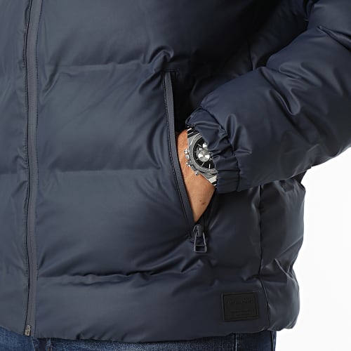 Doudoune Capuche Element Bleu Marine