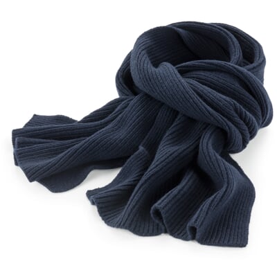 Unisex-Strickschal, Navy