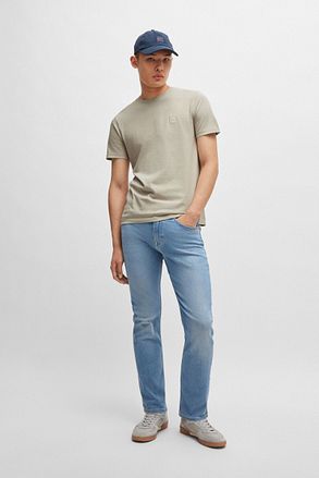 BOSS T-shirt Tales Beige 50508584-271 kopen