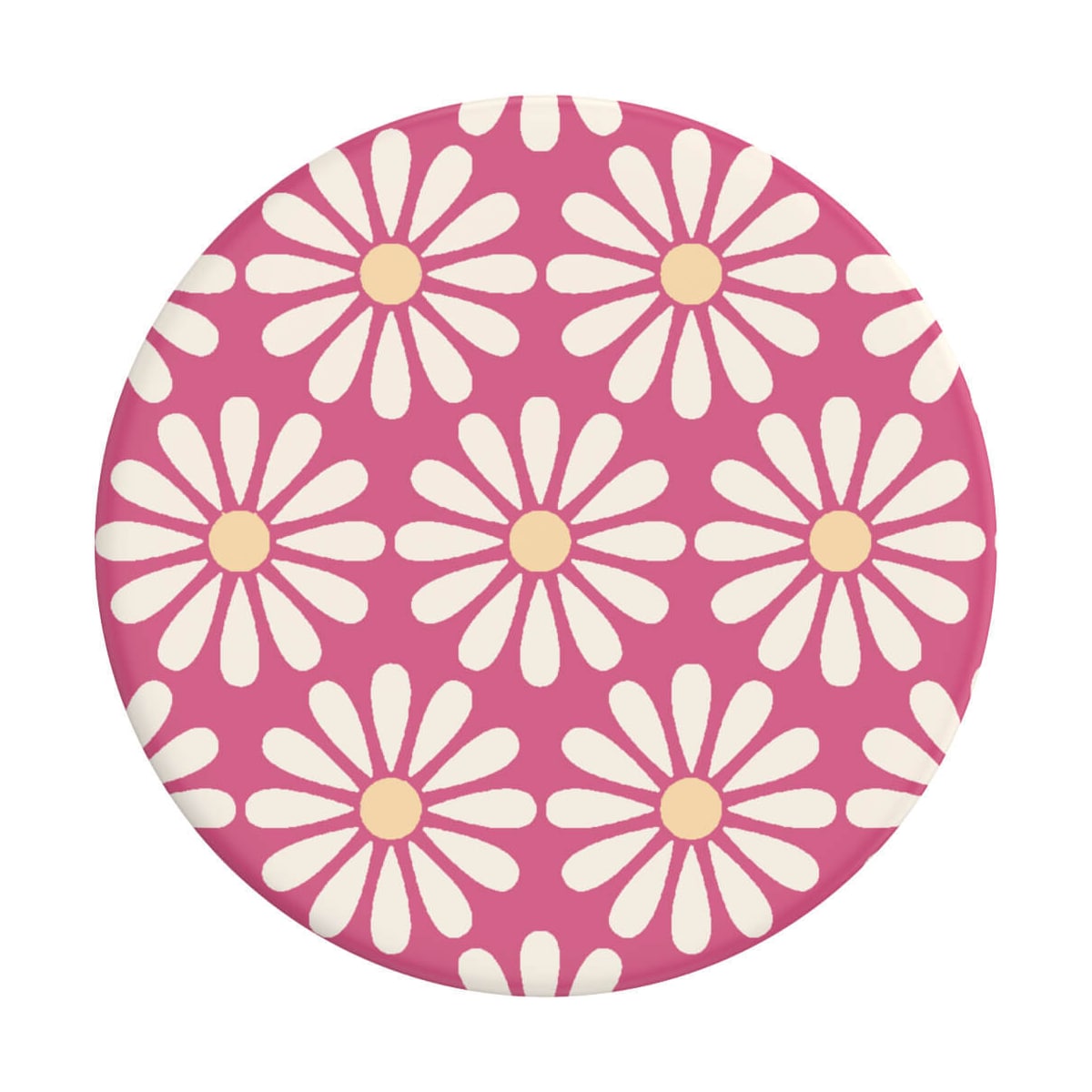 POPSOCKETS Daisy Mod Pink Avtagbart Grip med stativfunksjon