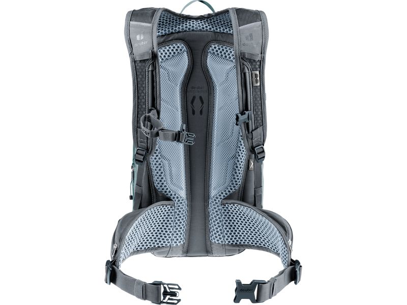 deuter Rucksack Compact 12 3 SL Dunkelgrau/Dunkelgrün Mountainbike-Rucksack