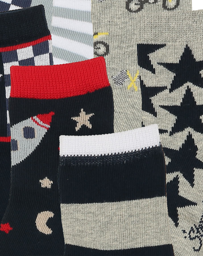 Socken FAHRZEUGE 7er-Pack in blau