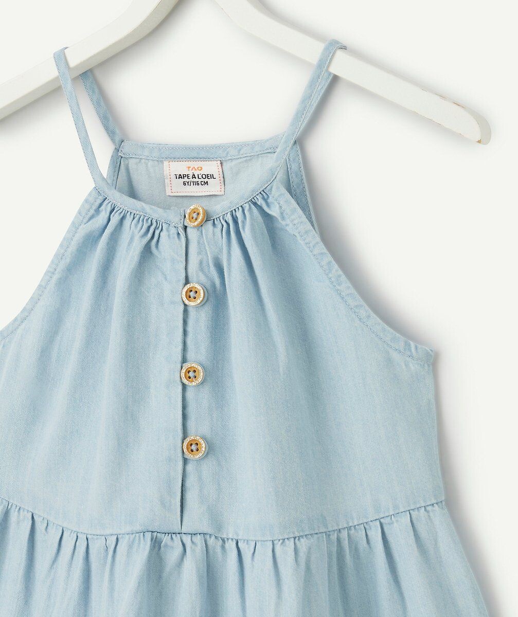 TAPE A L'OEIL<br>Vestido jeans com alças finas