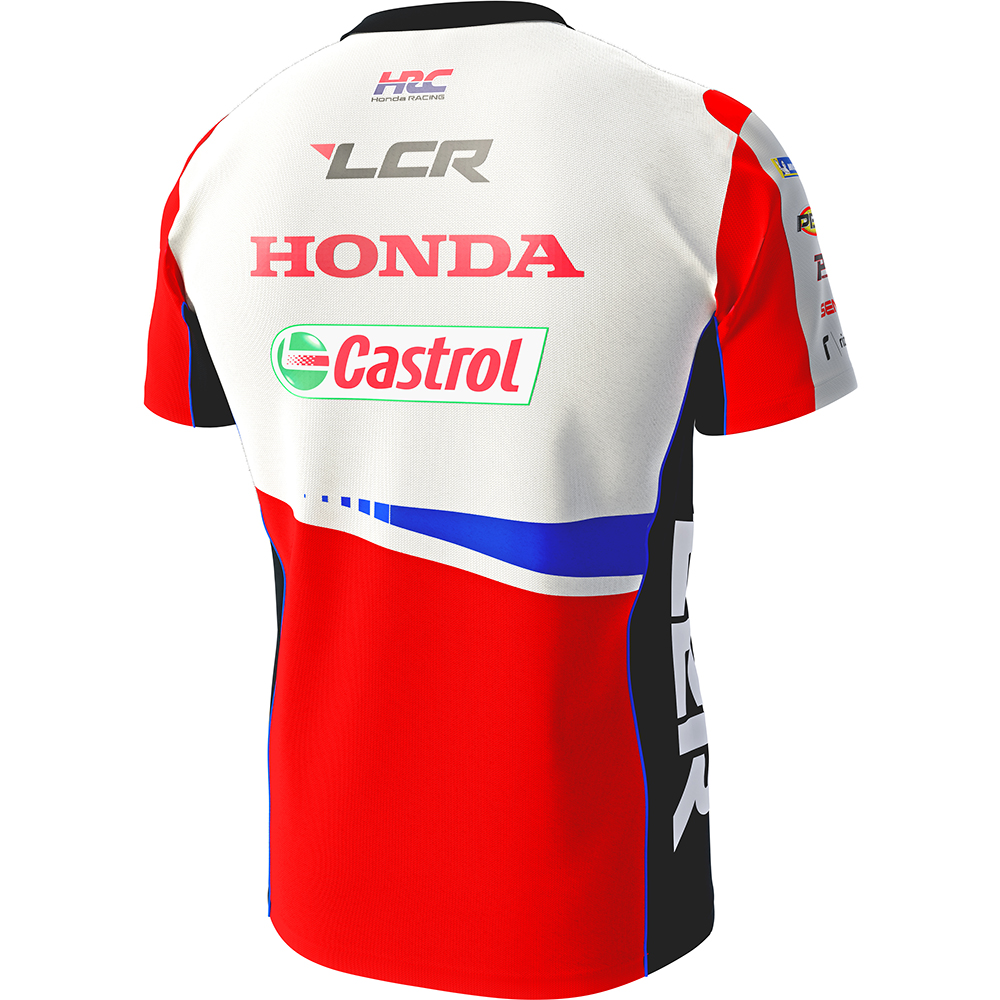 Ixon - T-shirt LCR 23 Blanc / Rouge / Noir