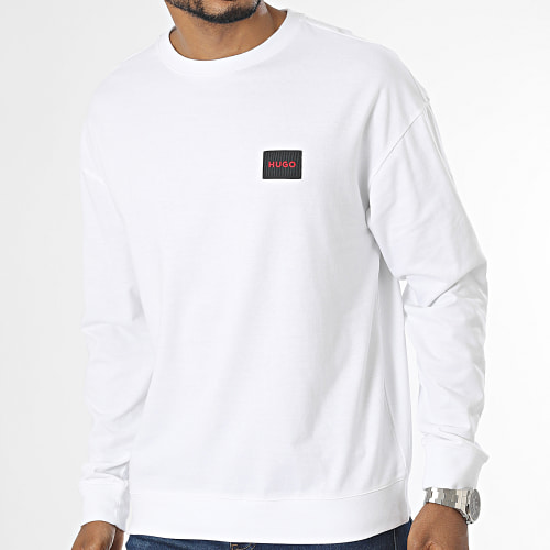 Sweat Crewneck Cut Logo 50490291 Blanc
