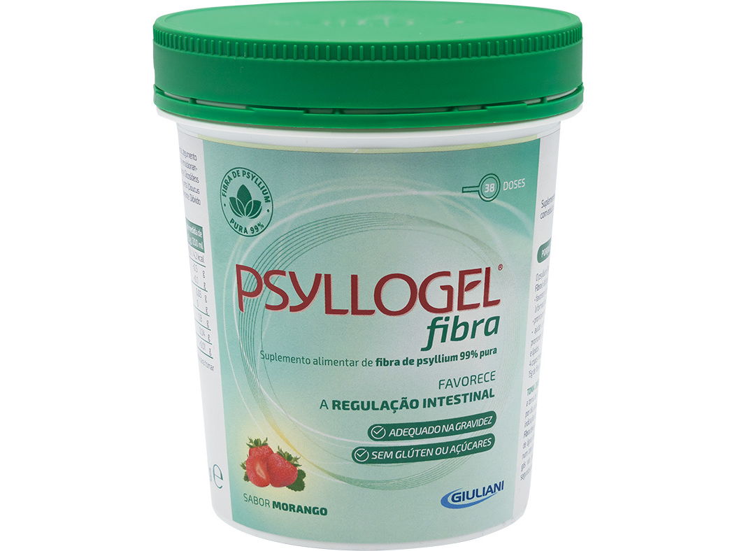 SUPLEMENTO PSYLLOGEL MORANGO 170G