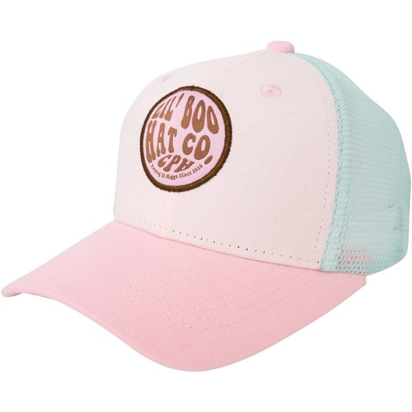 Køb Lil' Boo Trucker Cap Pink/Turquoise