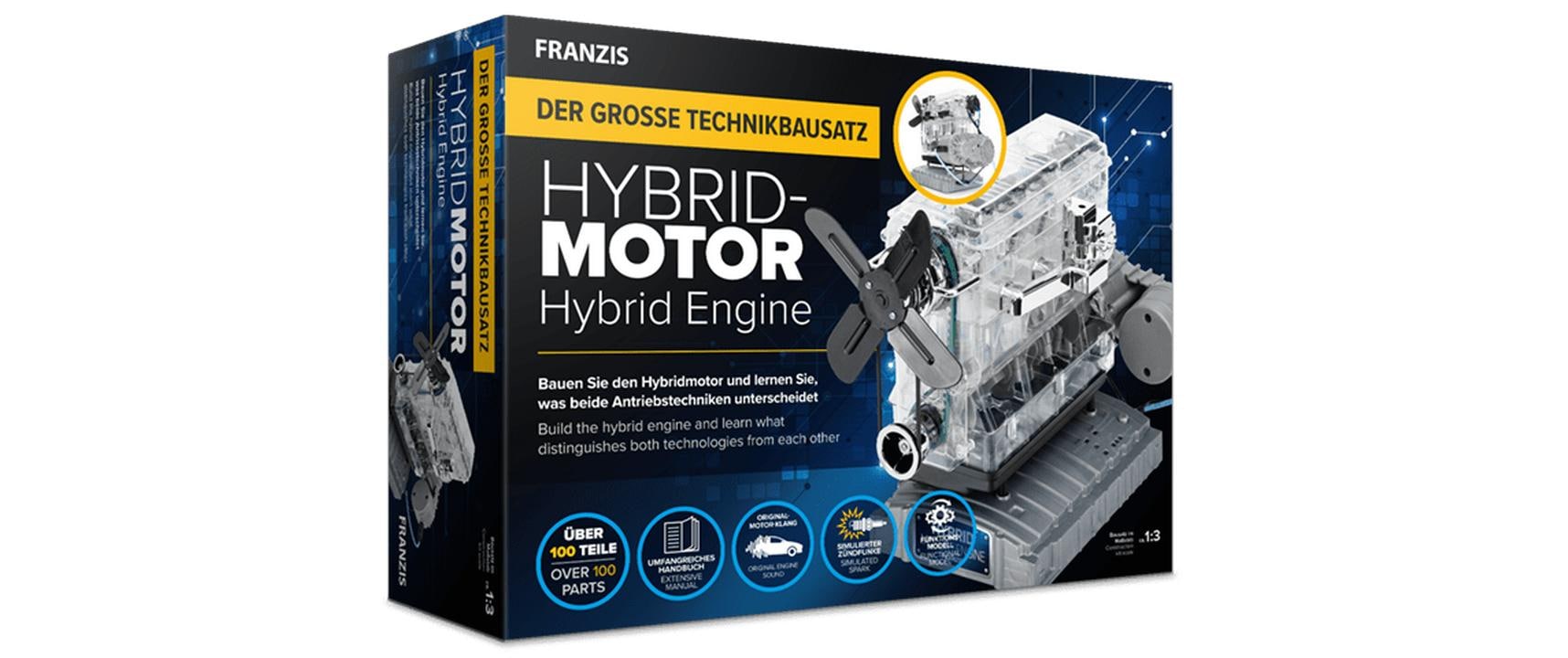 Franzis Lernspielzeug »Hybridmotor im Massstab 0,04375«