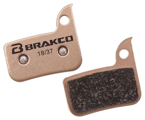 Plaquettes BRAKCO Sintered SRAM RED 22 B1/ FORCE 22/ FORCE 1/ CX1 / RIVAL 22