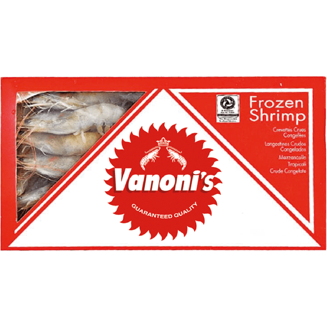 Vanoni's Vannamei HOSO Garnalen 20/30 750g